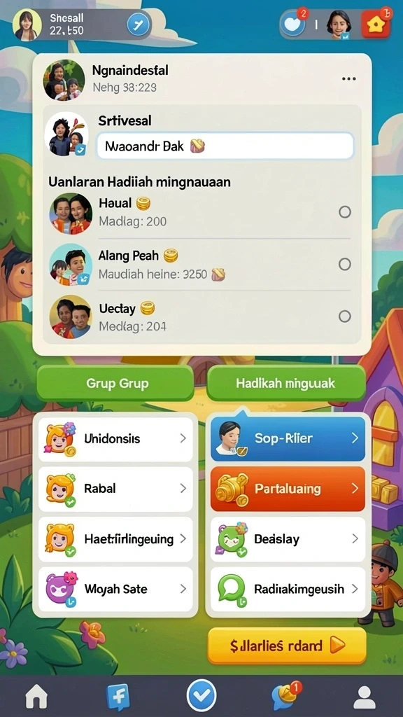 666i - Tampilan utama 666I dengan grafik yang menarik.
