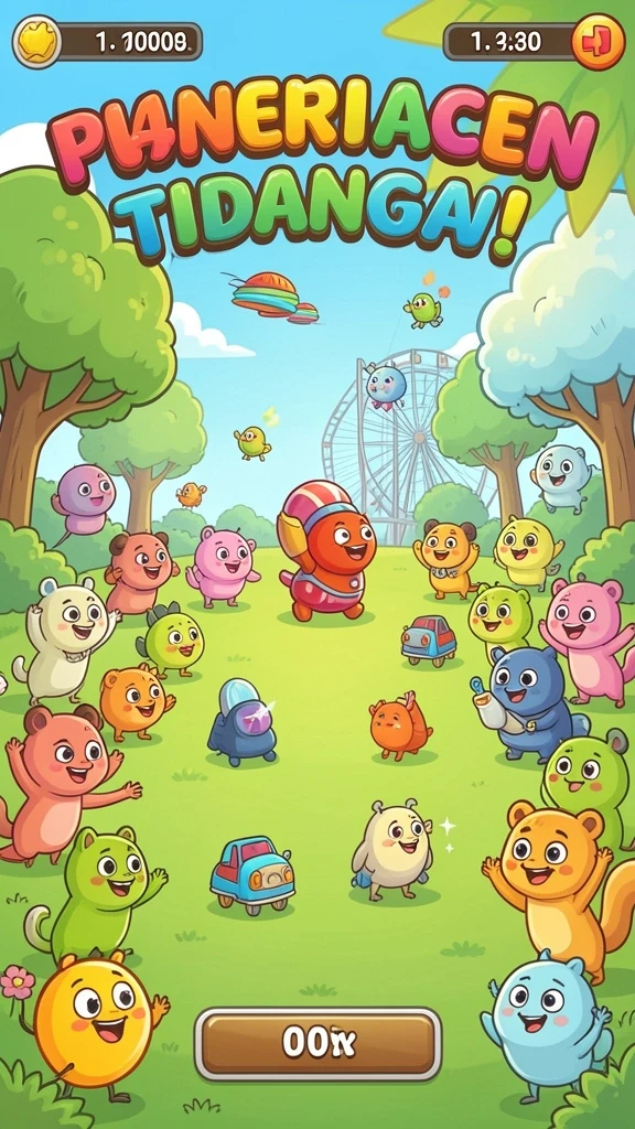 987up - Screenshot memperlihatkan momen seru saat multiplayer.