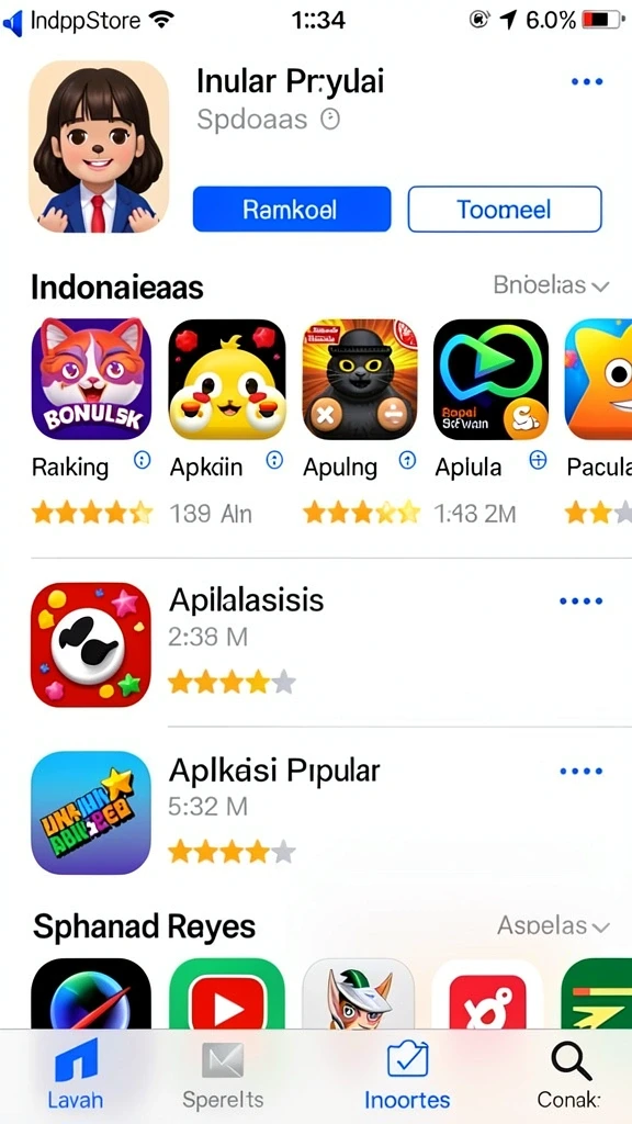 bintangmpo - Tampilan antarmuka BINTANGMPO yang menarik dan user-friendly.