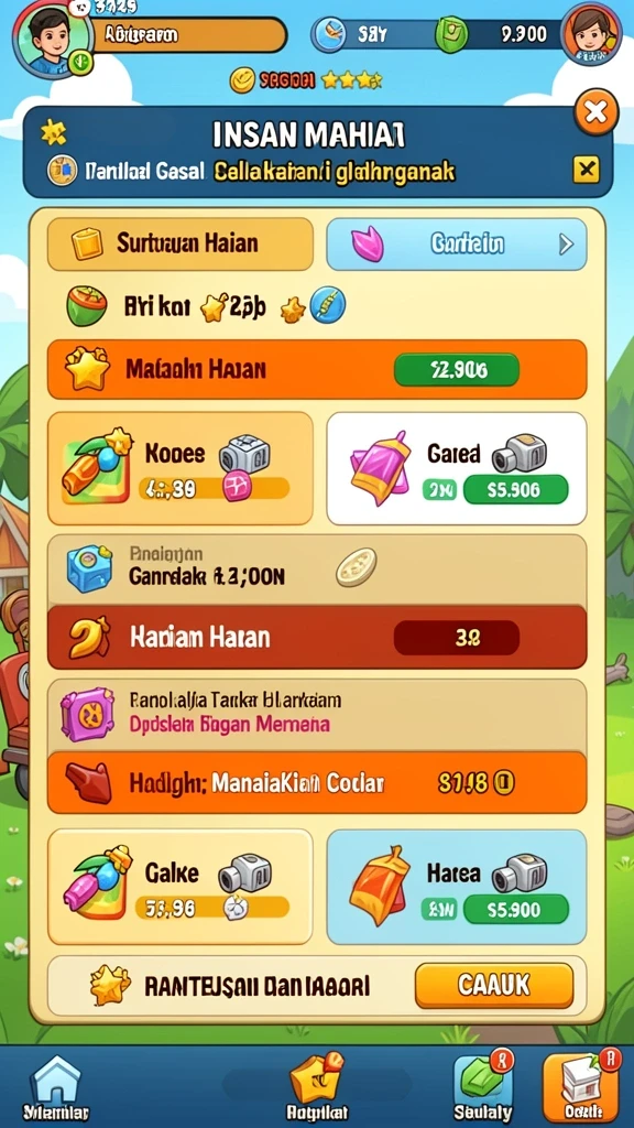 jawara79 - Tampilan antarmuka pengguna yang intuitif.