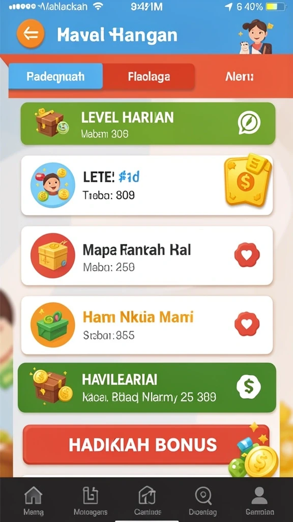 kerangwin - Screenshot menunjukkan karakter dengan desain unik.