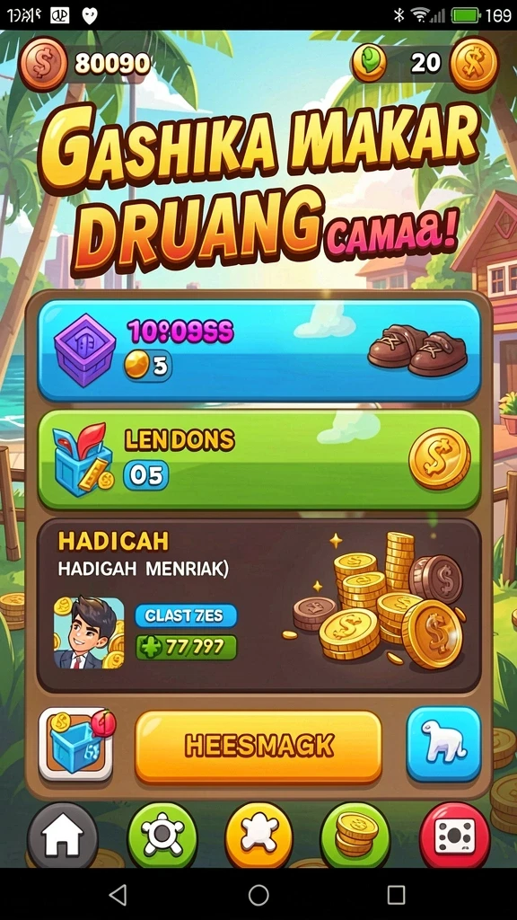 rsngame - Karakter unik dengan keterampilan khusus.